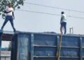 बिलासपुर में मालगाड़ी के कोयला वैगन में भीषण आग, गतौरा स्टेशन के पास रोकी गई ट्रेन